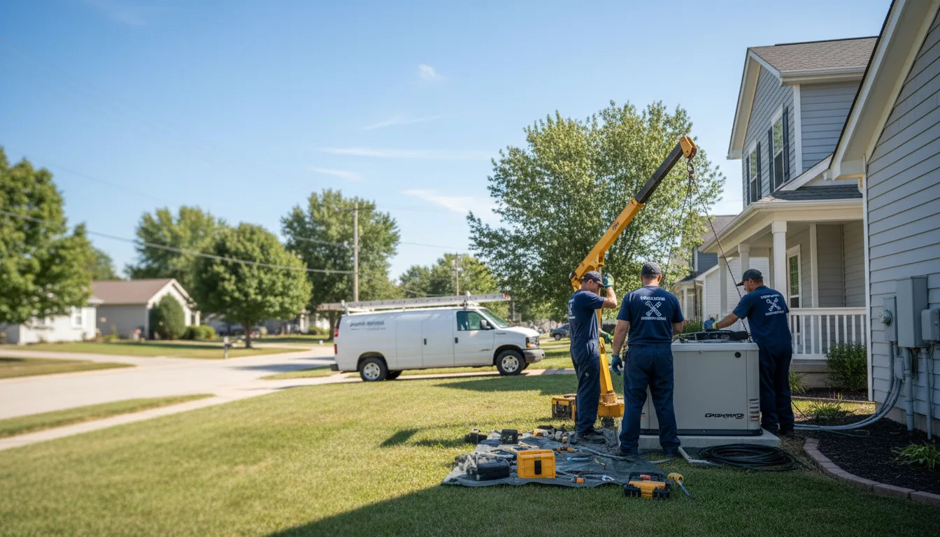 Generator Installation in Milledgeville, IL near me